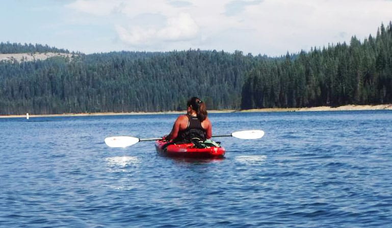 kayaking the kayak