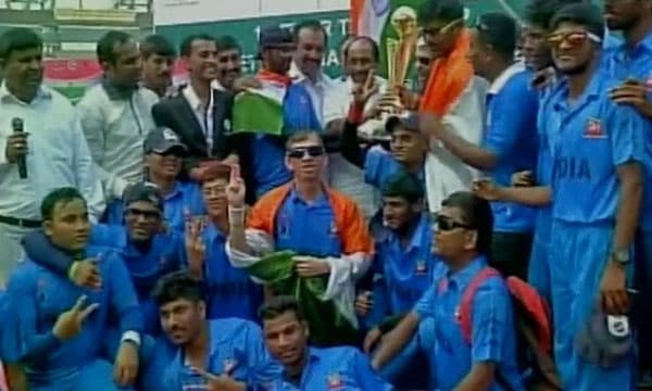 India Defeats Pakistan To Win The First T-20 Asia Cup For Blind