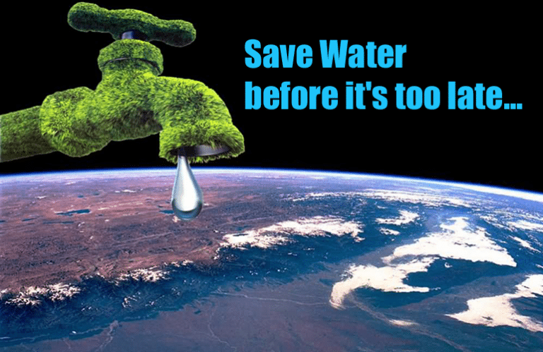 save water