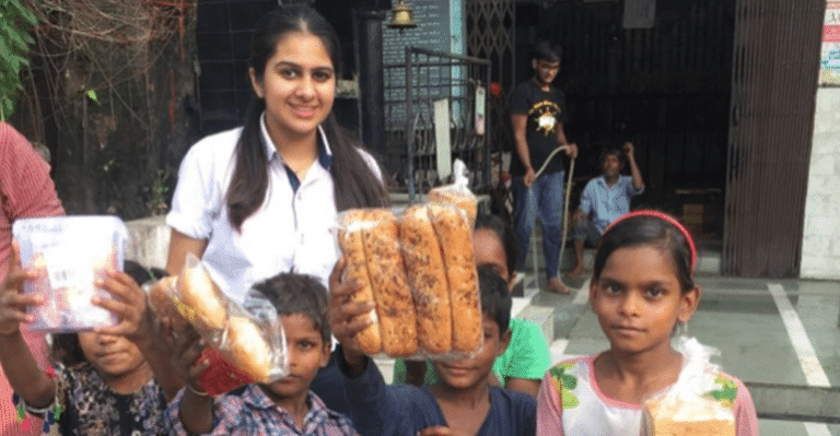 With One Double Roti At A Time, This 16-YO Girl From Gurgaon Proves You Too Can Make A Difference