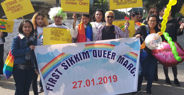 sikkim first queer pride parade
