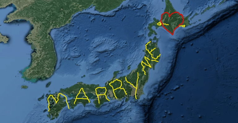 marry me gps proposal