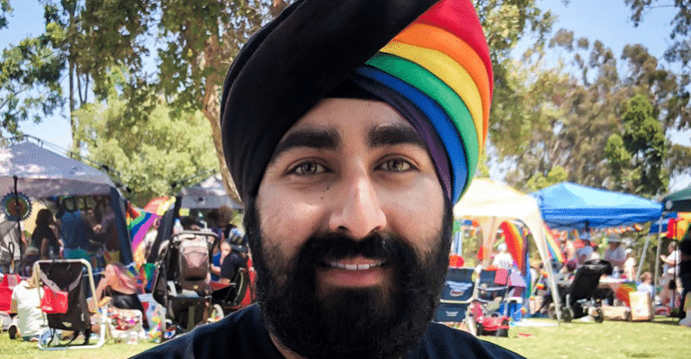 Bisexual Neuroscientist Wears Colorful Turban To Mark Pride Month In The US