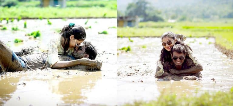 mud wedding photo shoot