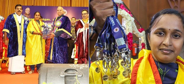This First Generation Graduate Receives Veterinary Degree Along With 18 Medals