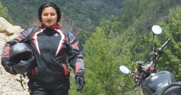 This Woman Is On A Solo Bike Trip Exploring India Amidst Pandemic