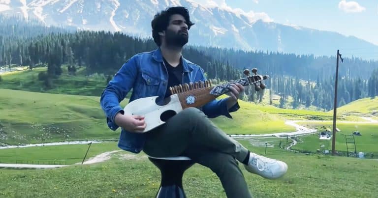 Meet Adnan Manzoor, Youngest Kashmiri Artist Reviving The Valley’s Ancient String Instrument ‘Rabab’