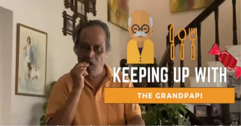 Move Over Money Heist, This Grandpa Stealing Forbidden Snacks From Kitchen Is The Ultimate Snitch
