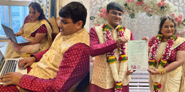 This Couple Had A 'Blockchain Wedding' With Digital Priest, And NFT Vows