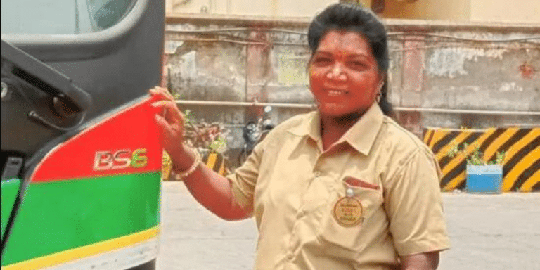 Laxmi Jadhav Woman BEST Bus Driver Mumbai