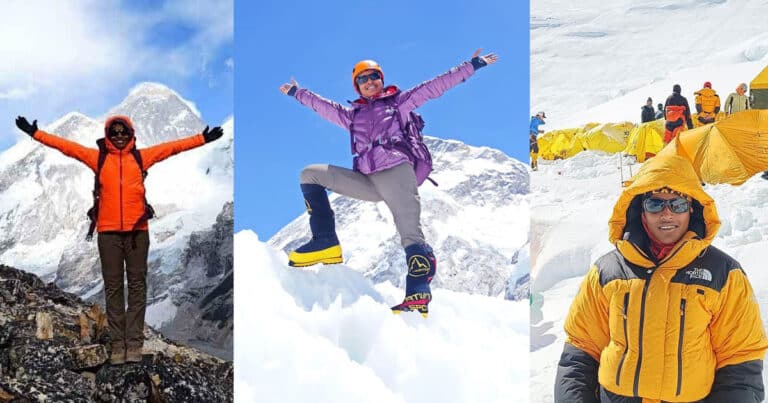 Including Mt. Everest, This Telangana Girl Conquered Five Mighty Peaks In Just Eight Short Years