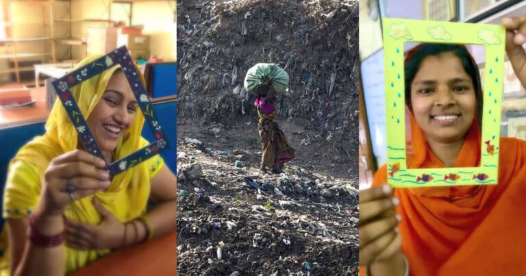 This Organisation Is Transforming Women Waste Picker’s Lives From New Delhi’s Ghazipur Landfill Area