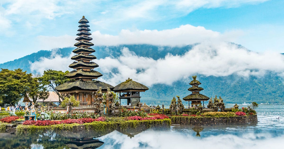Brand of Island of Bali, the Island of Gods (Indonesia)